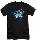 Shark Shark Fish Moon T-Shirt