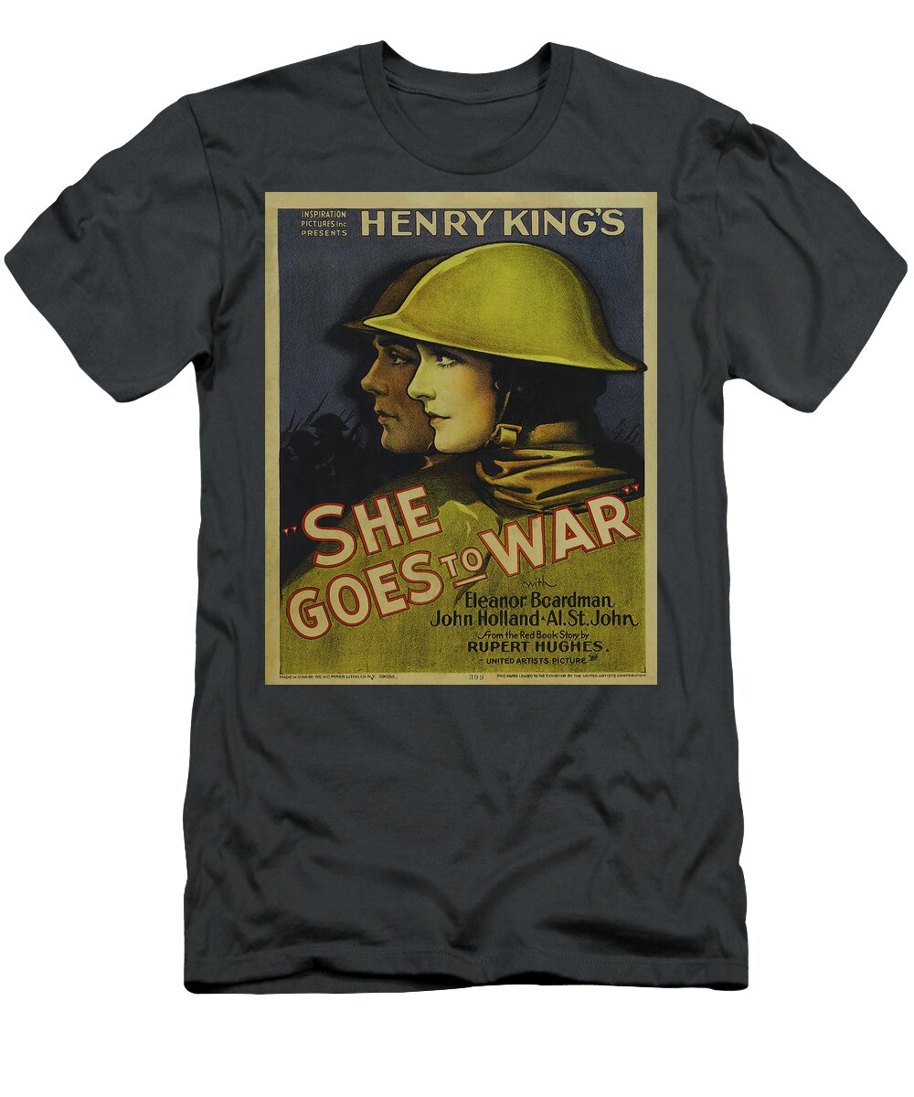 She Goes to War 1929 Original Movie Poster T-Shirt