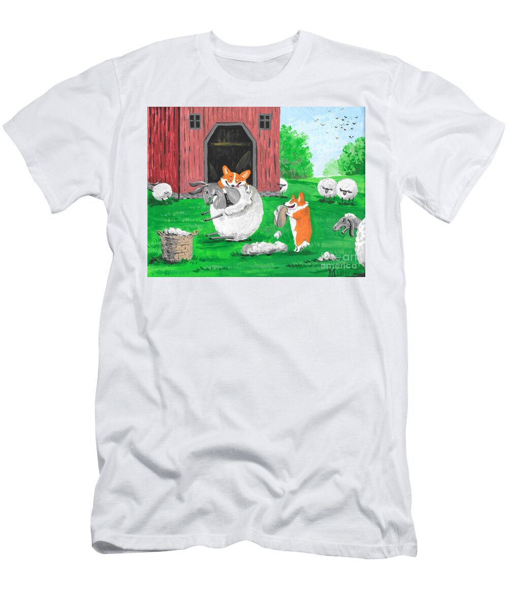 Shearing Day Margaryta Yermolayeva T-Shirt