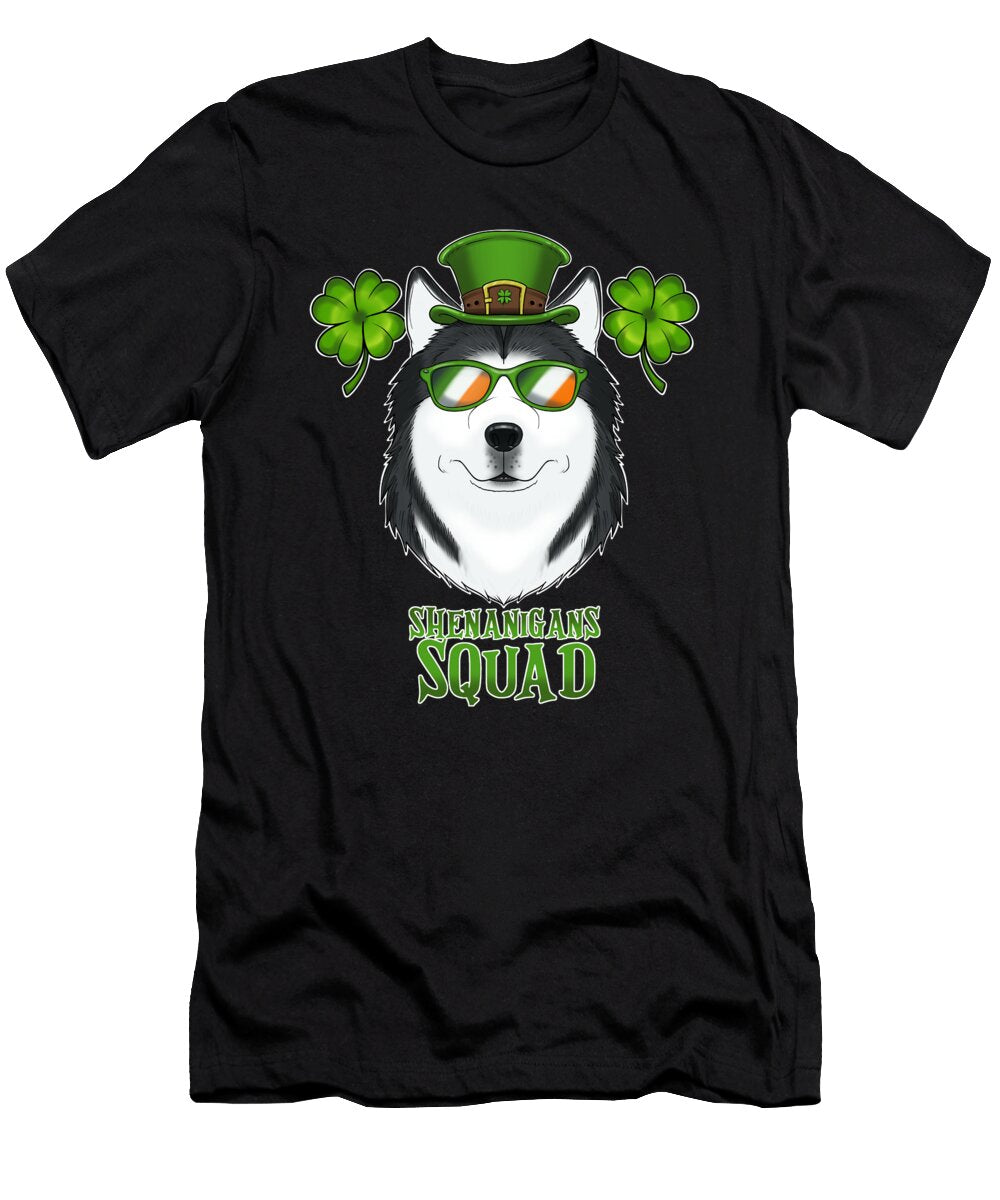Shenanigans Squad I St Patricks Day Husky Maximus Designs T-Shirt