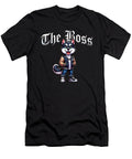 Shepsky Dog the Boss Cool Jacket Outfit Dog Mom Zyneu Gangd T-Shirt