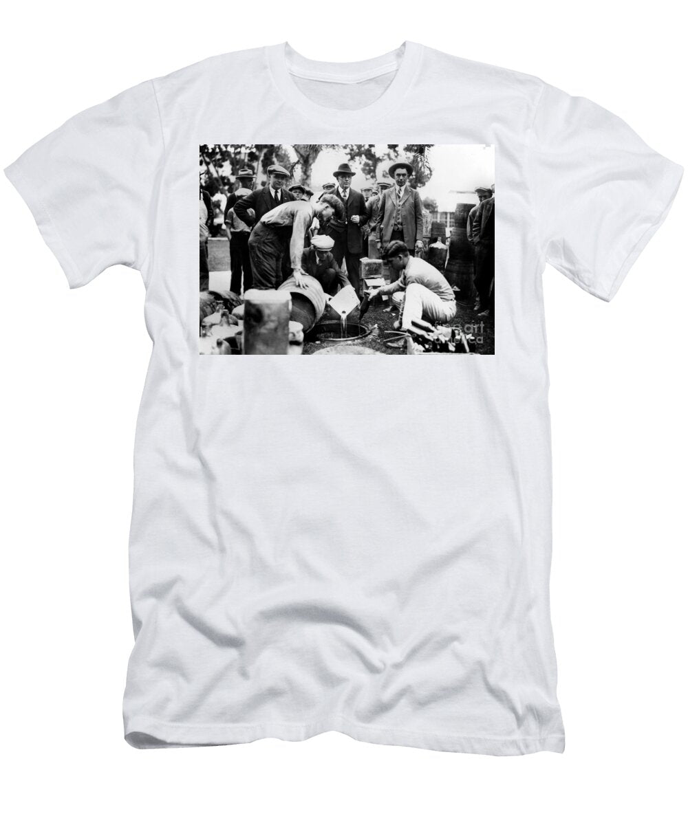 Sheriff Dumps Bootleg Booze Jon Neidert T-Shirt