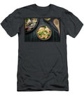Shrimp and Broccoli Pasta Delight Cris J Duncan T-Shirt