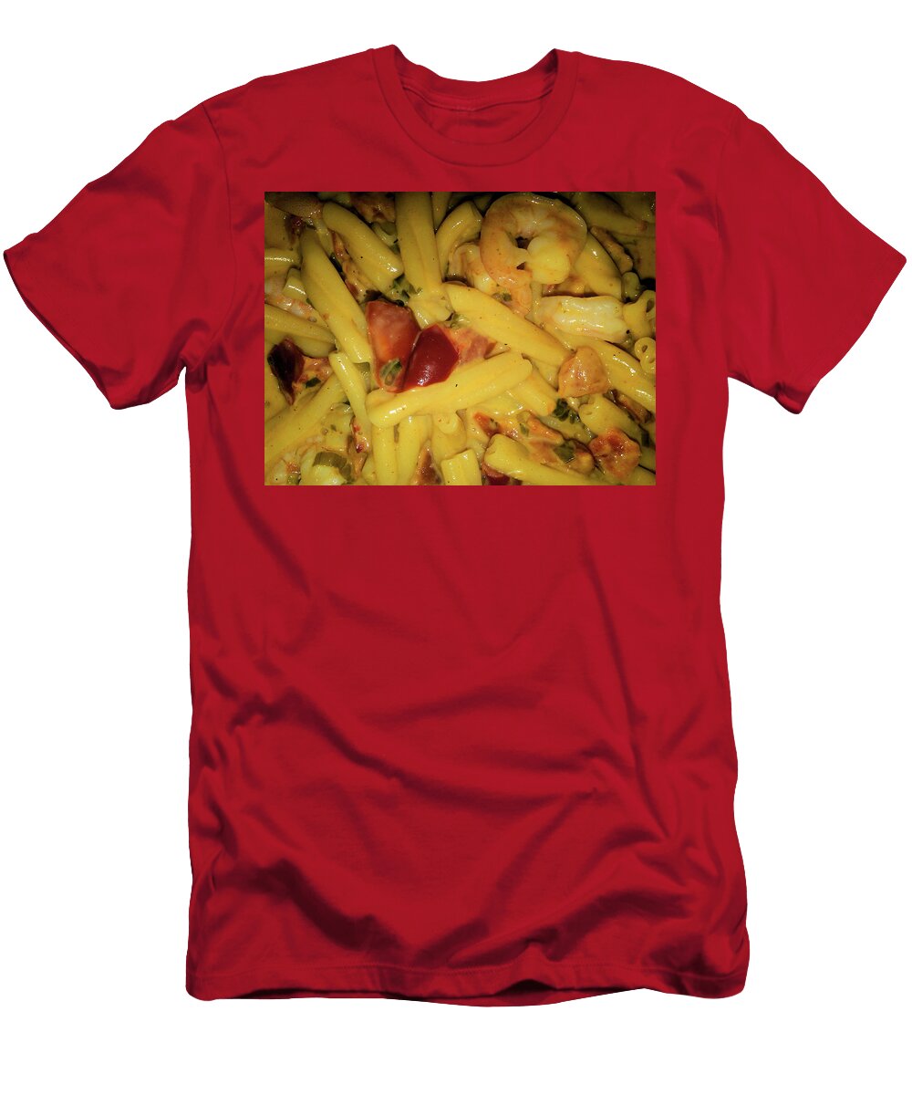 Shrimp N Pasta Michael Merry T-Shirt