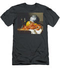 Shrimps a Peeled Lemon a Glass of Wine Edward Ladell T-Shirt