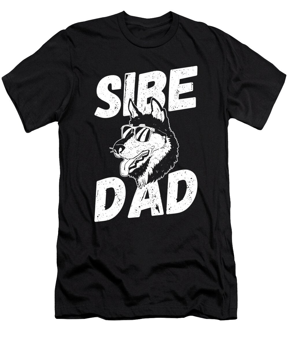 Sibe Dad Siberian Husky Alessandra Roth T-Shirt