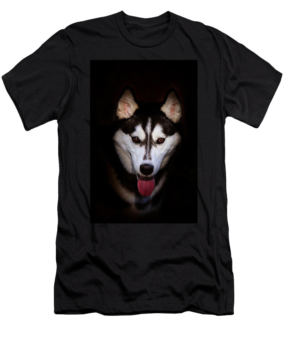 Siberian Hasky Jenny Rainbow T-Shirt