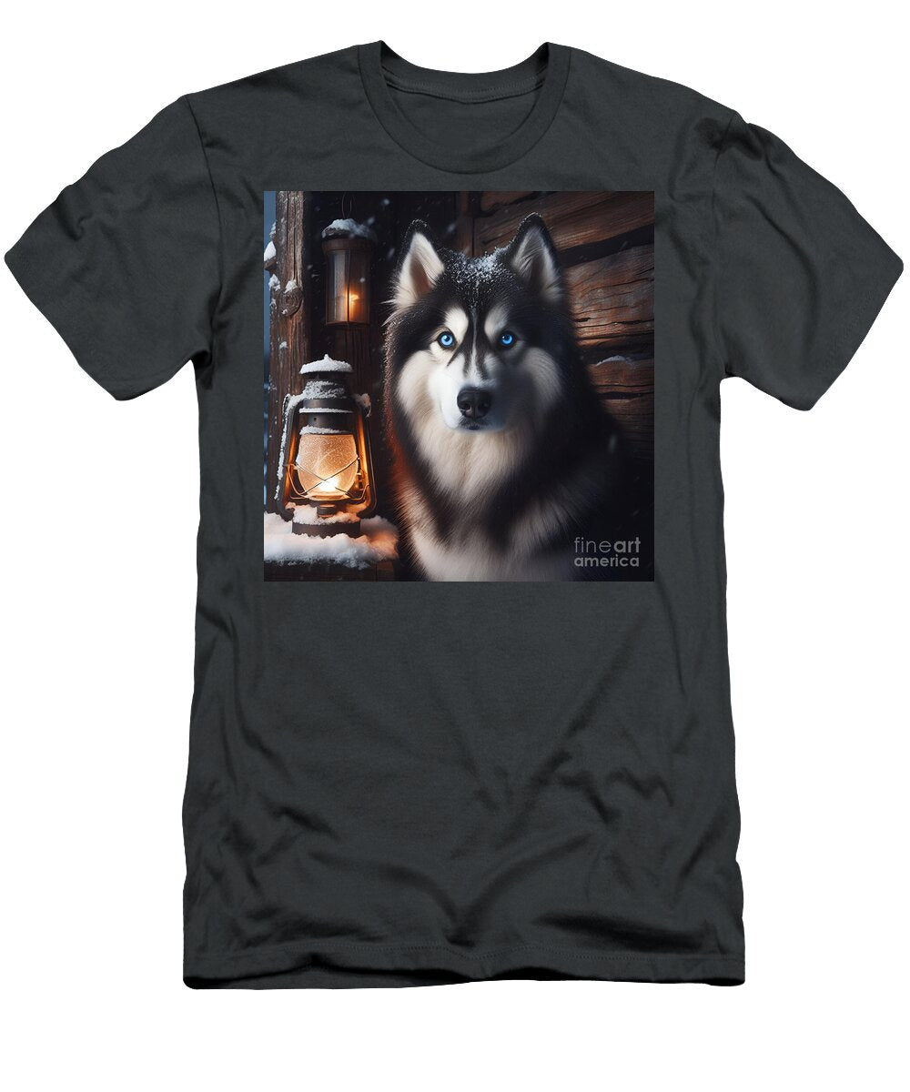 Siberian Husky 7 Mia Maria Wikstrom T-Shirt