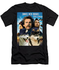 Siberian Husky Art Canvas Print Dances with Wolves Movie Poster Sandra Sij T-Shirt
