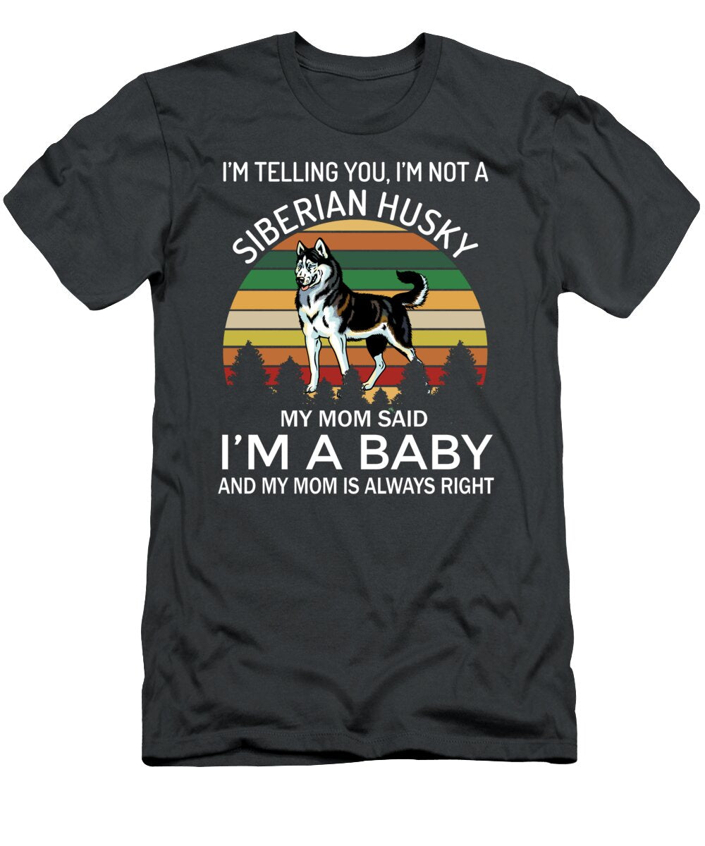 Siberian Husky Baby Job T-Shirt