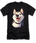 Siberian Husky Cartoon Dog Lover Puppy Owner Yah Lishr T-Shirt