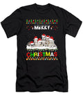 Siberian Husky Christmas Tree Light Pajama Xmas Tinh Tran Le Thanh T-Shirt