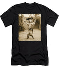 Siberian Husky Cute Dog Silly Cowboy Zyneu Gangd T-Shirt