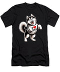 Siberian Husky Dad I Love Dad Siberian Husky Lover Job T-Shirt
