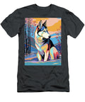 Siberian Husky Dog 004 Bruno Pokopen Bruno Pokopen T-Shirt