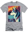 Siberian Husky Dog 005 Bruno Pokopen Bruno Pokopen T-Shirt