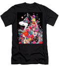 Siberian Husky Dog and Flowers 002 Tailor Jewel Tailor Jewel T-Shirt