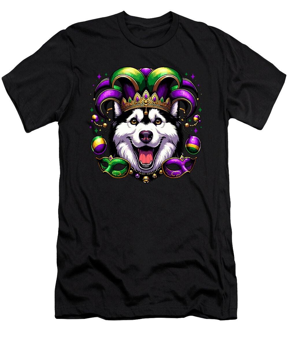 Siberian Husky Dog Breed Costume Outfit Yah Lishr T-Shirt