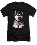 Siberian Husky Dog Graduation Cap Training Sophie Eleanor T-Shirt