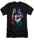 Siberian Husky Dog Graphic Pet Artwork Siberian Studi Alex T-Shirt