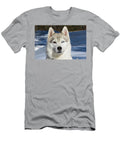 Siberian Husky Dog Head Portrait Connecticut Lynn M Stone Natureplcom T-Shirt