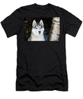 Siberian Husky Dog Head Portrait Massachusetts Lynn M Stone Natureplcom T-Shirt