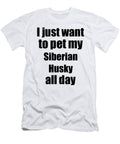 Siberian Husky Dog Lover Mom Dad Funny Gift Idea Funny Gift Ideas T-Shirt