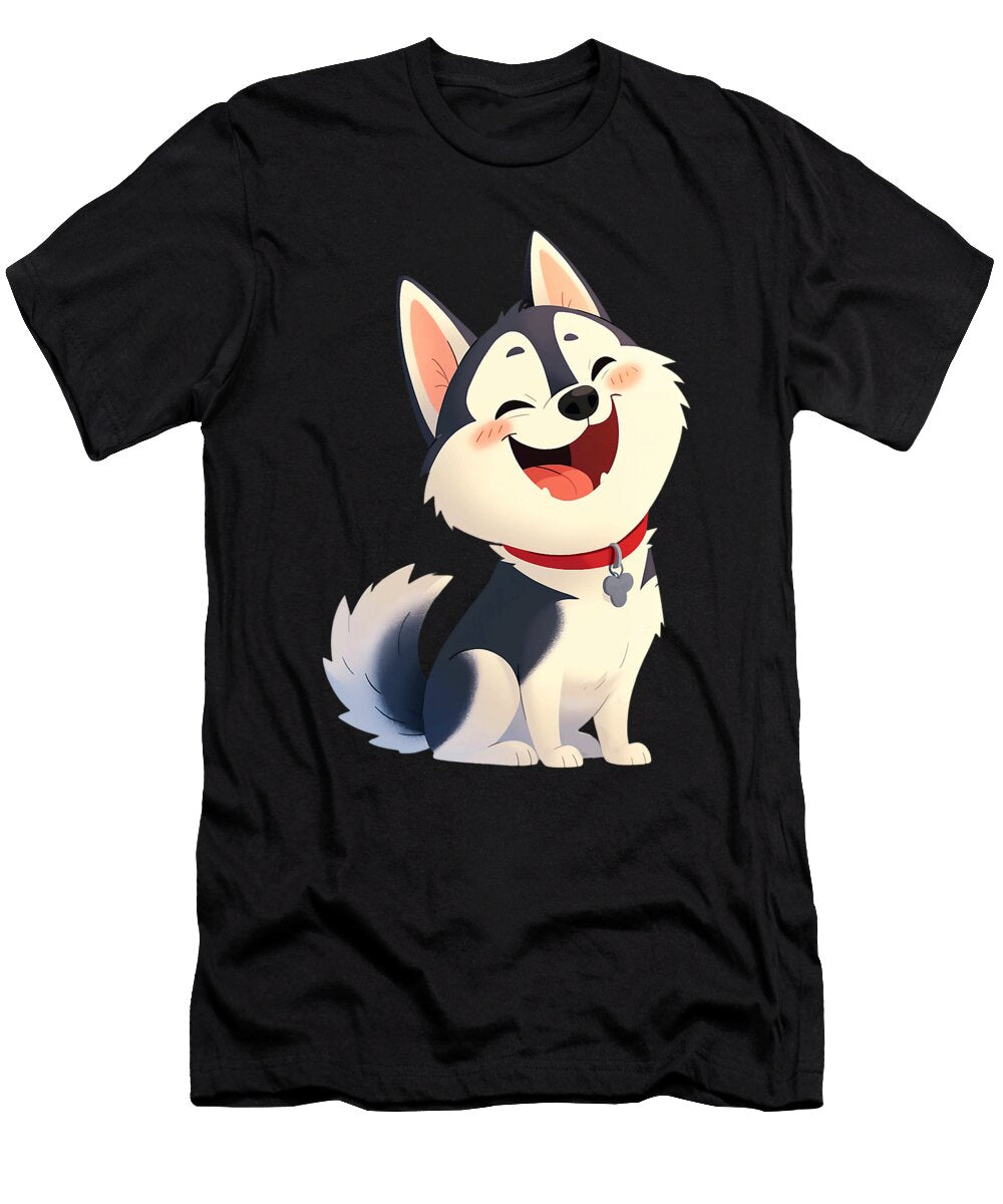 Siberian Husky Dog Lover Owner Yah Lishr T-Shirt