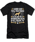 Siberian Husky Dog Lovers True Friend Dusan Vrdelja T-Shirt