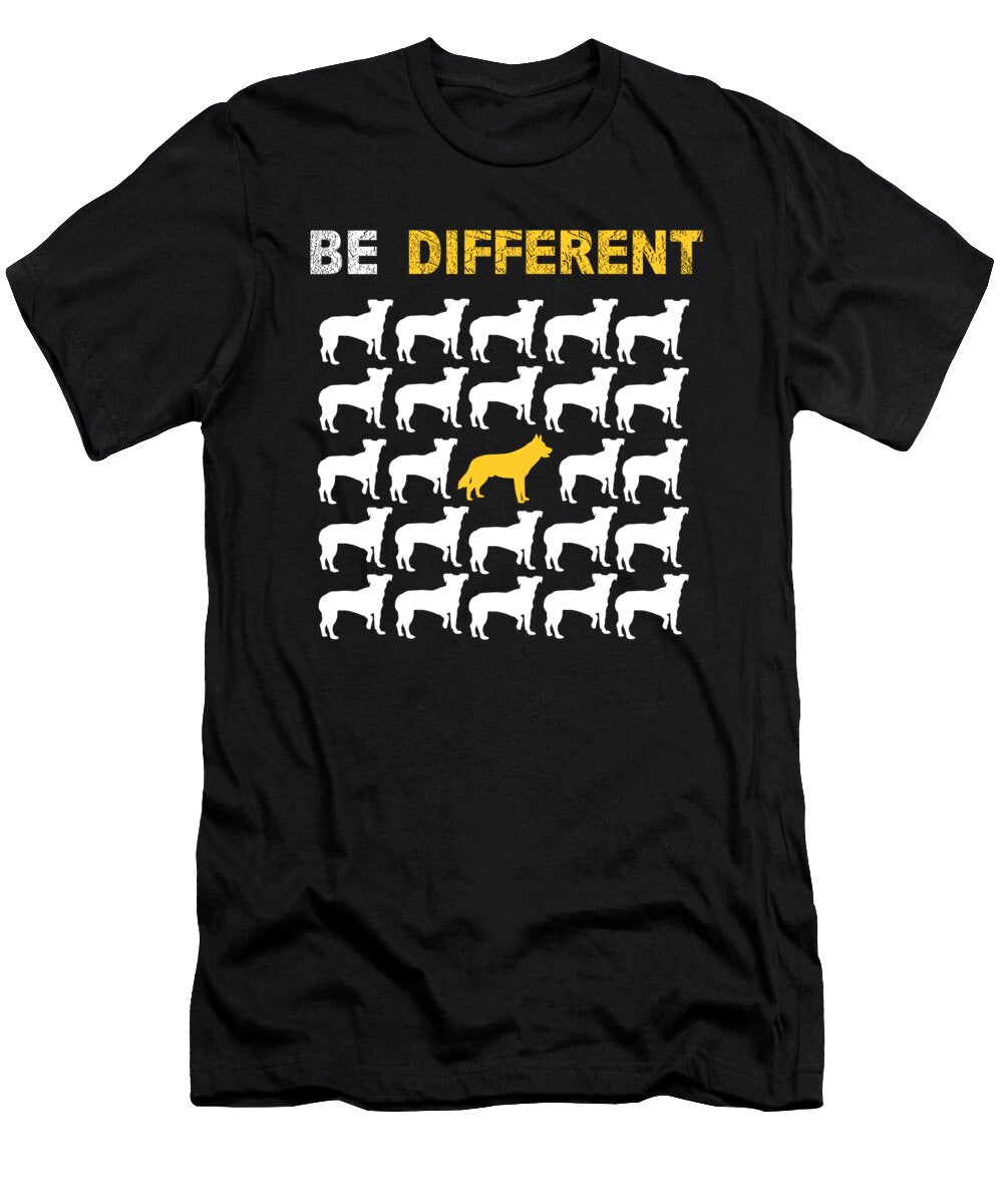 Siberian Husky Dog Owners Be Different Dusan Vrdelja T-Shirt