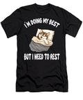 Siberian Husky Dog Pajamas Nightgown Sleeping Natalie Lidford T-Shirt