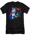 Siberian Husky Dog Piano Men Women Natalie Lidford T-Shirt
