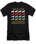 Siberian Husky Dog Retro 1970s Style Dusan Vrdelja T-Shirt