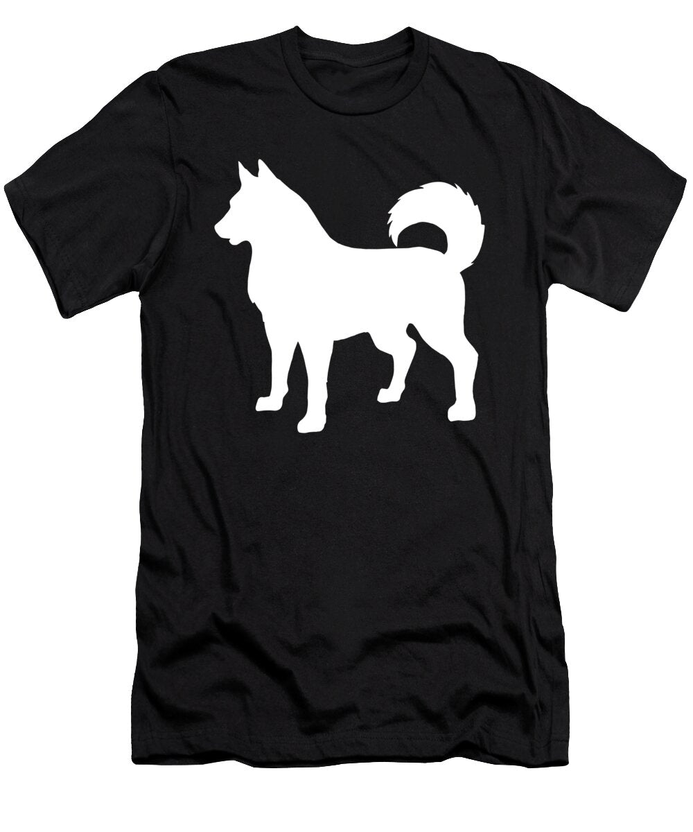 Siberian Husky Dog Silhouette Kevin Garbes T-Shirt