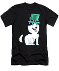 Siberian Husky Dog St Patricks Day Irish Hat Tinh Tran Le Thanh T-Shirt