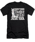 Siberian Husky Everything Tastes Better with Husky Hair Alessandra Roth T-Shirt
