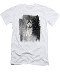 Siberian Husky in the Snow Elisabeth Lucas T-Shirt