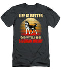 Siberian Husky Life Is Better Job T-Shirt