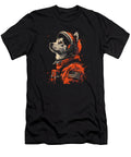 Siberian Husky Lovers Dog Astronaut in the Space Natalie Lidford T-Shirt