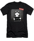 Siberian Husky Mug Shot Guilty Dog Funny Zyneu Gangd T-Shirt