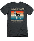 Siberian Husky Official Dog Job T-Shirt