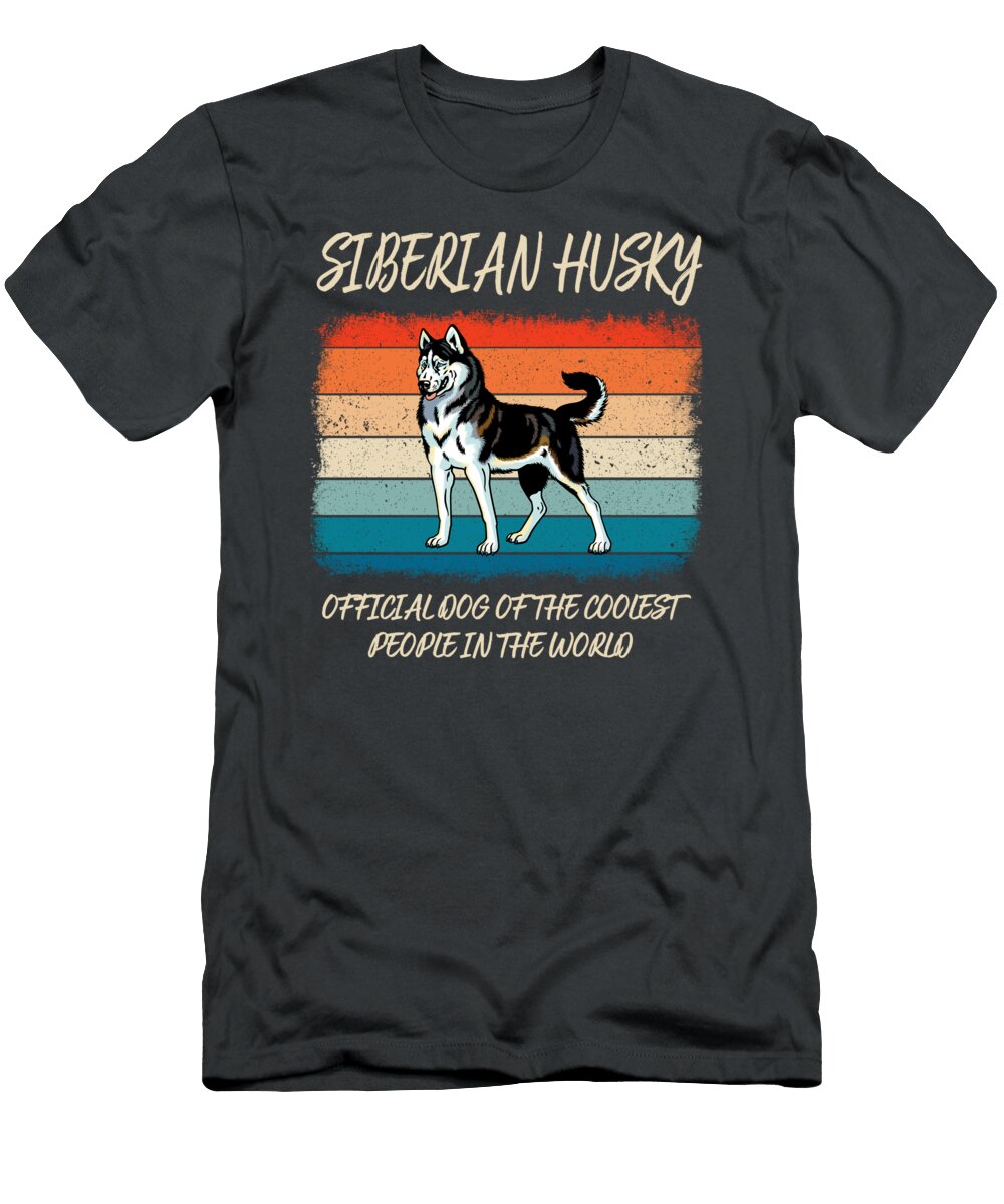 Siberian Husky Official Dog Job T-Shirt