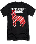 Siberian Husky Peppermint Bark Christmas Dog Natalie Lidford T-Shirt