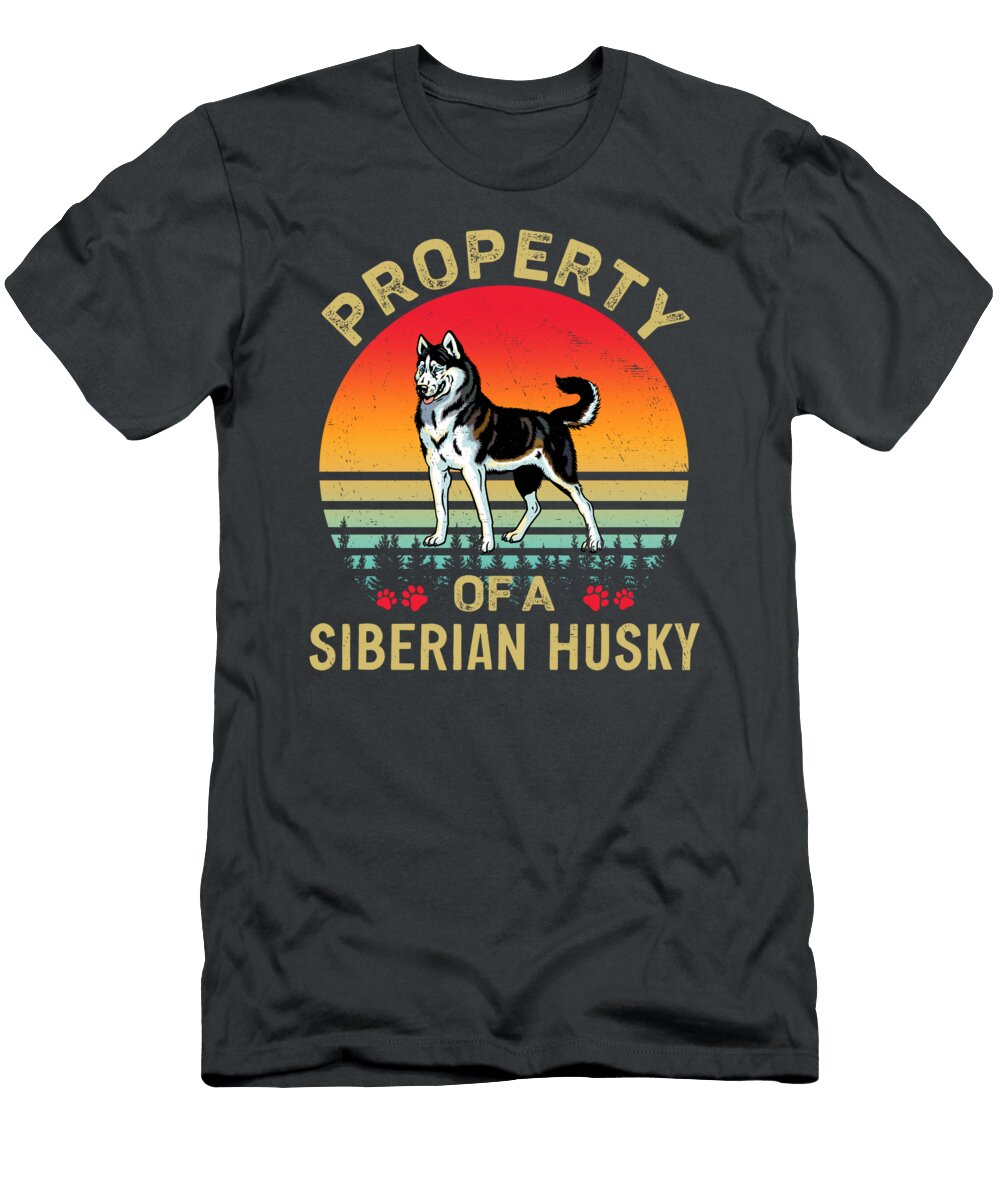 Siberian Husky Property Job T-Shirt