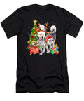 Siberian Husky Santa Hat Funny Christmas Xmas Gifts Th T-Shirt
