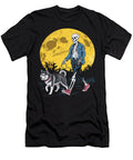 Siberian Husky Skeleton Dog Walking Halloween Yah Lishr T-Shirt