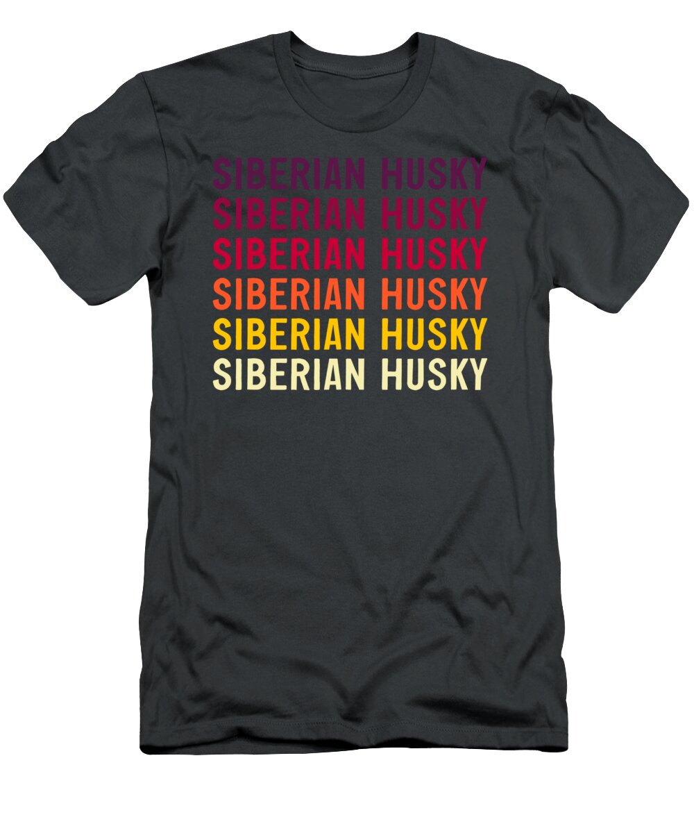 Siberian Husky Vintage Job T-Shirt