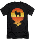 Siberian Husky Vintage Retro Sunset Siberian Husky Dhbubble T-Shirt