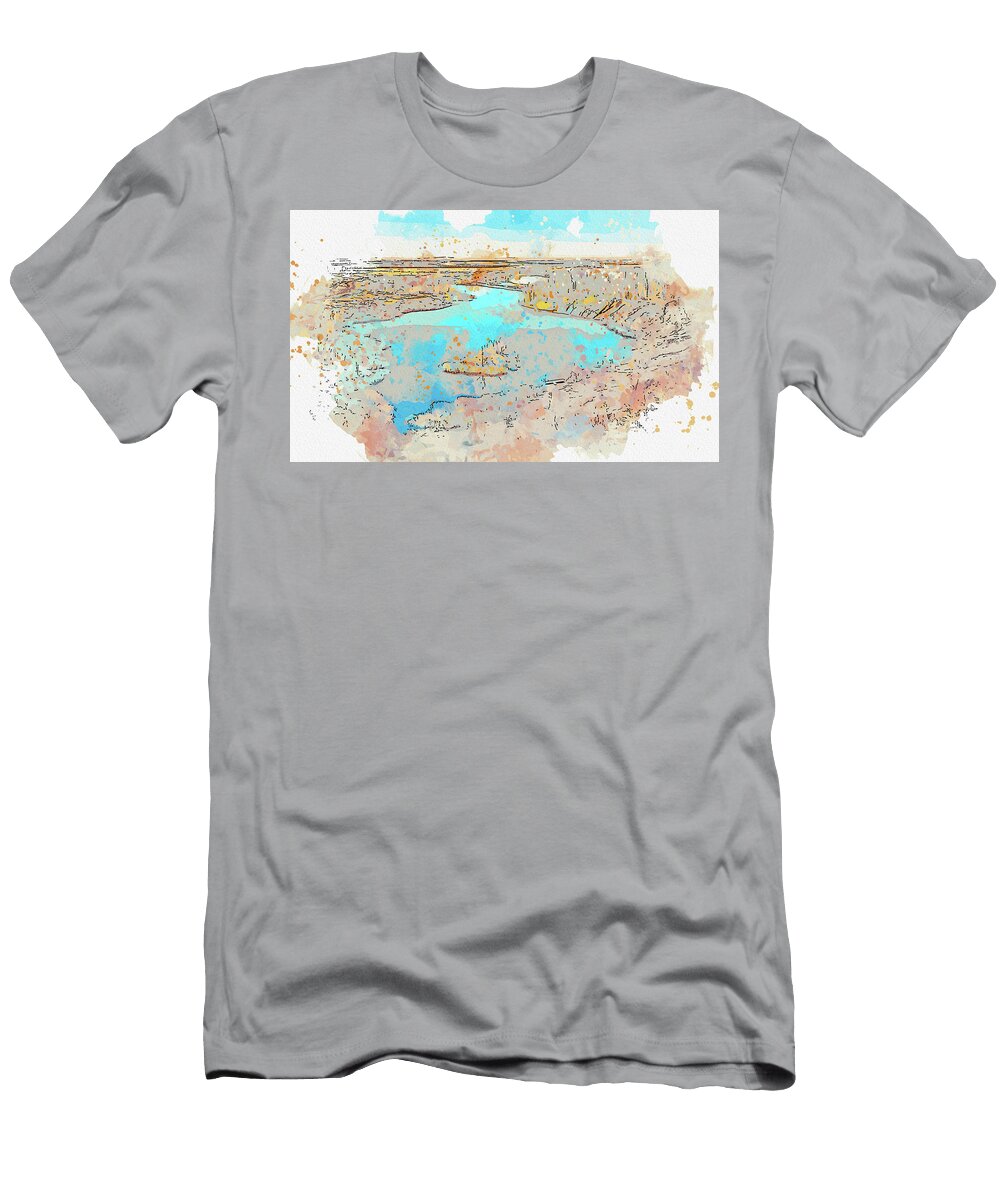 Siberian Tundra Ca By Ahmet Asar Asar Studios Celestial Images T-Shirt