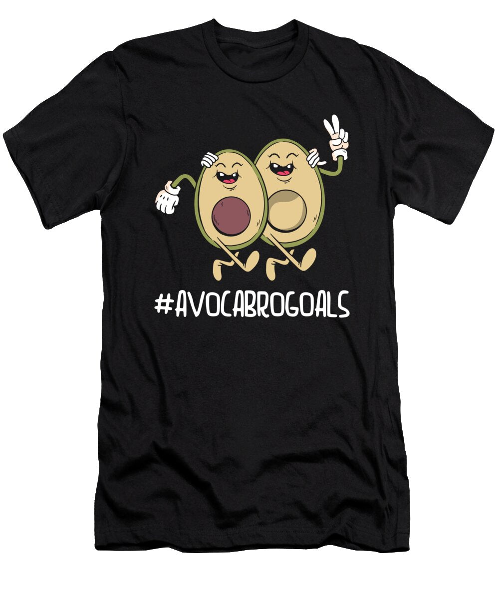 Sibling Big Brother Avocado Goals Hilarious Puns Toms Store T-Shirt